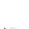 VEJA Sneaker donna bianca/rosa in pelle