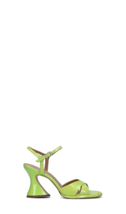 VICENZA Sandalo donna verde in pelle