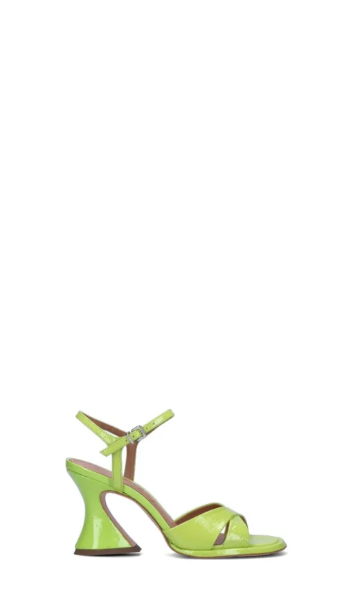 VICENZA Sandalo donna verde in pelle