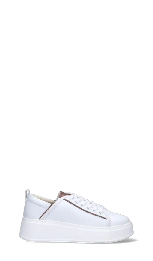 VIOLABLU' Sneaker donna bianca in pelle