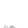 VOILE BLANCHE Sneaker donna bianca/grigia in pelle