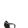 VOLVER Sandalo alto donna nero/argento