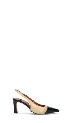 ANGEL ALARCON Slingback donna nude/nero