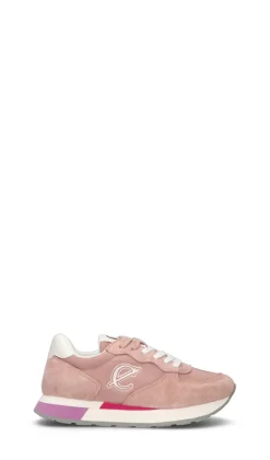 C-JEANS Sneaker donna rosa/bianca in suede
