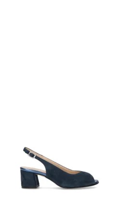 ROBERTA GINEPRI Sandalo donna blu in suede